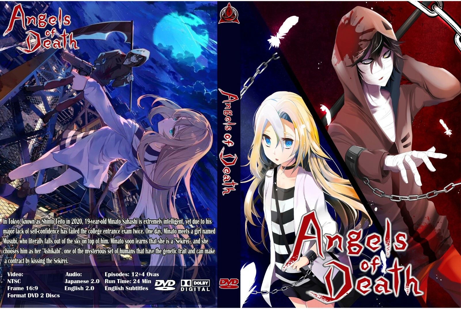 Angels of Death 12 Episodes+4 Ovas Dual Audio English/Japanese. Angels of Death 12 Episodes+4 Ovas Dual Audio English/Japanese.