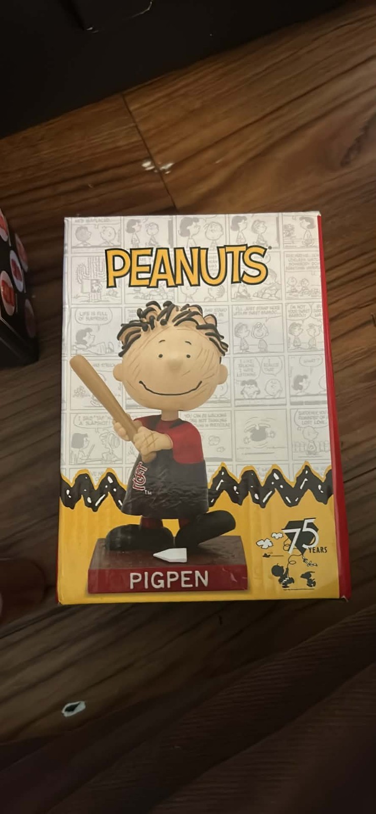 Peanuts Pigpen MLB Cardinals Baseball Plastic Figurine w/ Original Box Peanuts Pigpen MLB Cardinals Baseball Plastic Figurine w/ Original Box