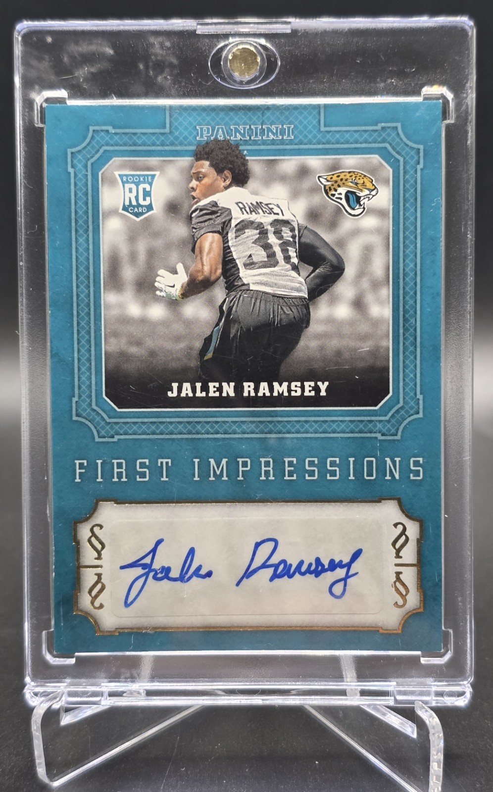 Panini 2016 Jalen Ramsey RC Auto First Impressions Autographs #FI-JR2 Panini 2016 Jalen Ramsey RC Auto First Impressions Autographs #FI-JR2
