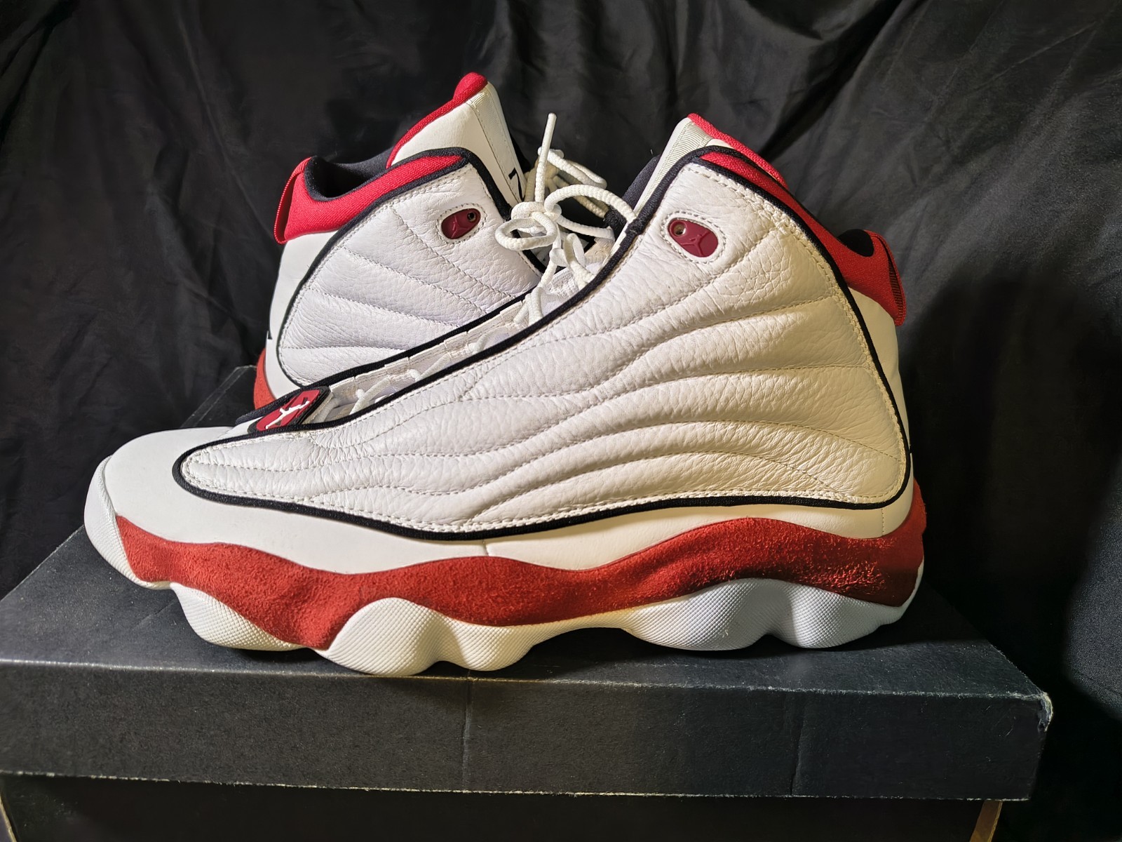 Jordan Pro Strong White & Red Size 13 Jordans Jordan Pro Strong White & Red Size 13 Jordans