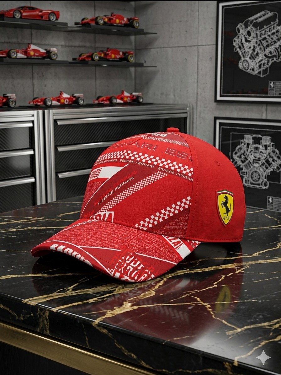 [Special Sale] Puma Ferrari SF Logo Racing Cap Hat Red NWT