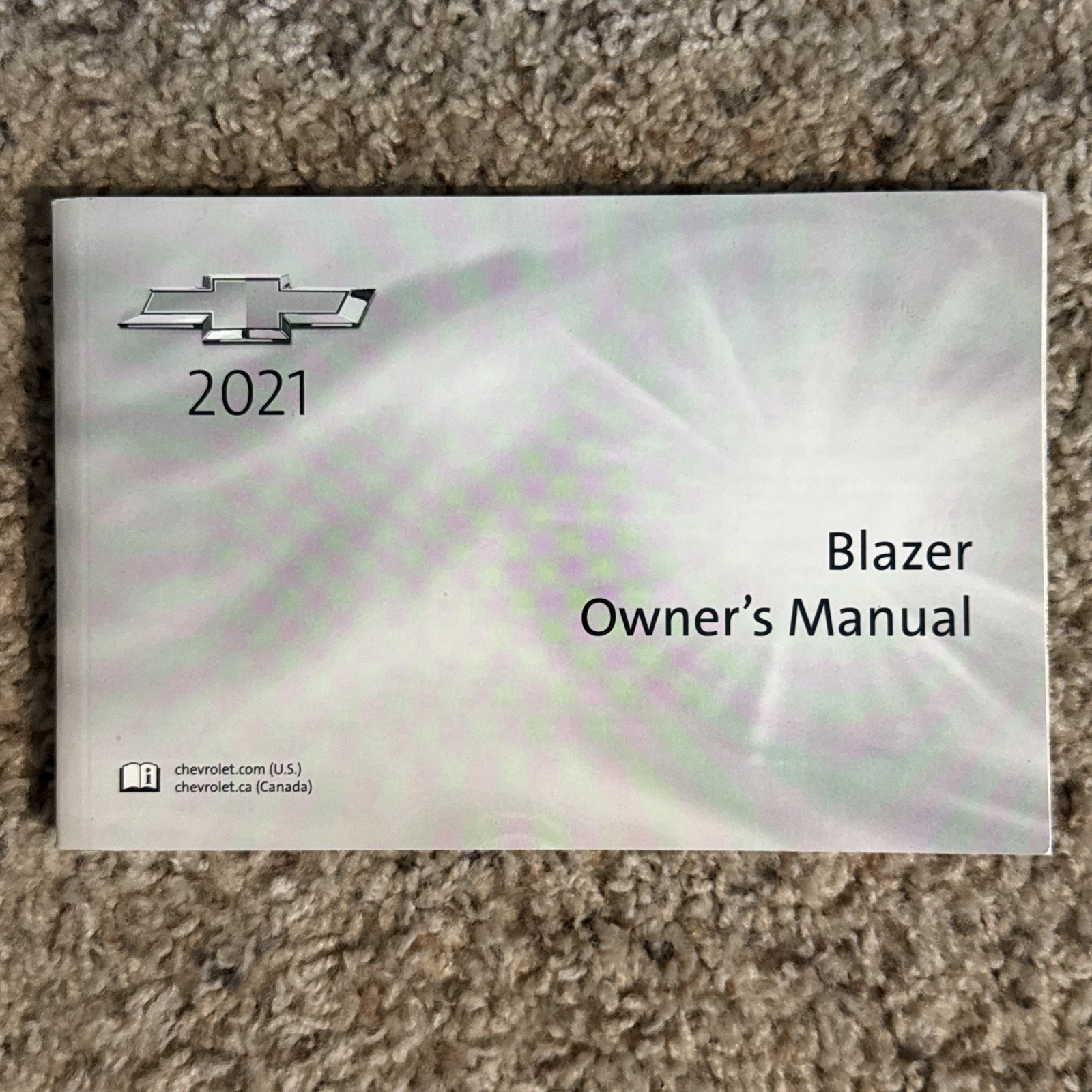 2021 Chevrolet Blazer Owner’s Manual 2021 Chevrolet Blazer Owner’s Manual