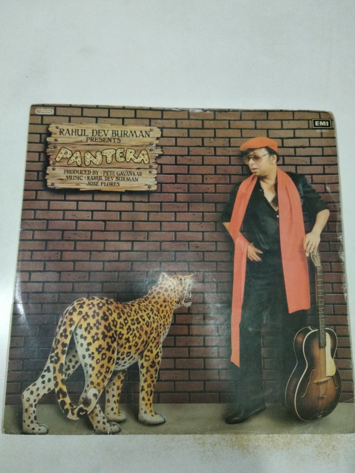 R D Burman Rd Jose Flores Pantera  1987 India LP Record Rare VG+