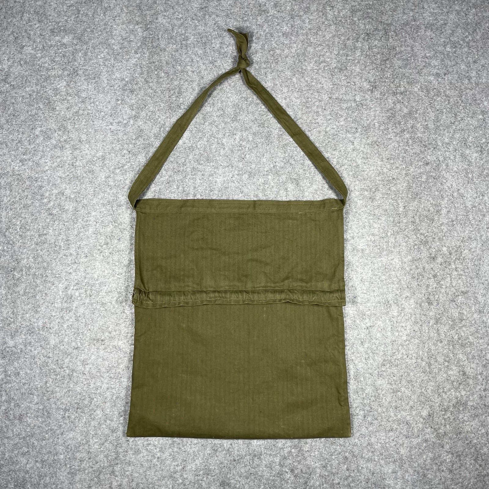 Vtg WWII US Army American Red Cross HBT Apron Ditty Bag Columbus Ohio Chapter