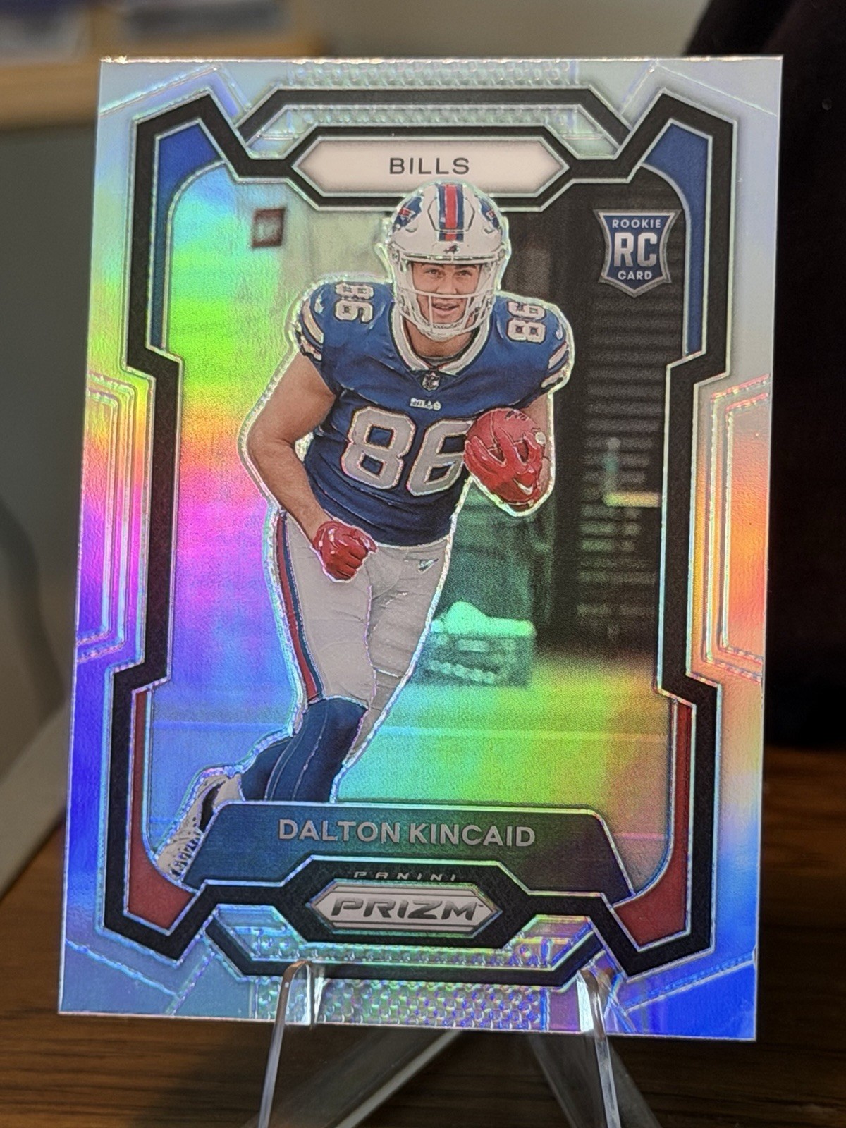 2023 Panini Prizm - Rookies Dalton Kincaid #308 Silver Prizm (RC) 2023 Panini Prizm - Rookies Dalton Kincaid #308 Silver Prizm (RC)