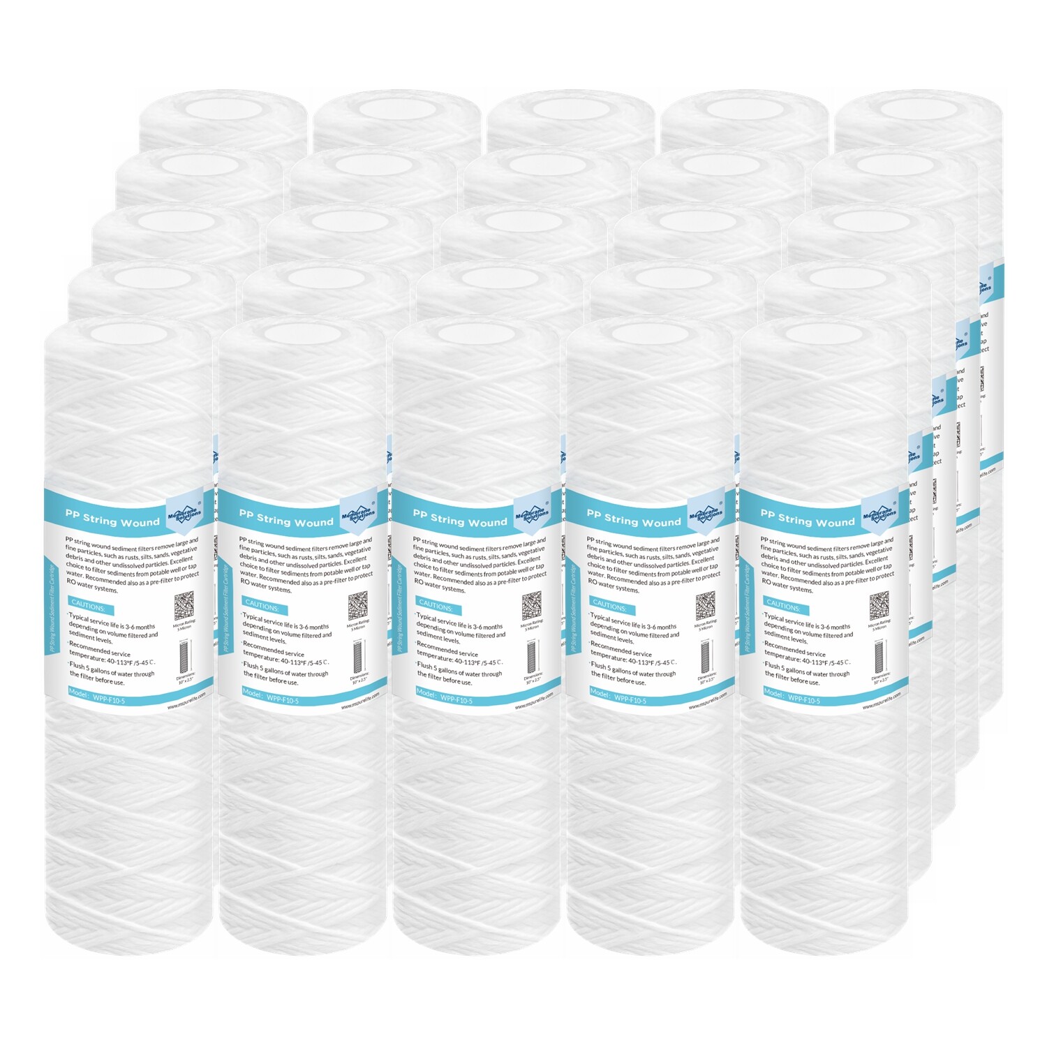 25/50/100 Pack 5 Micron 10\