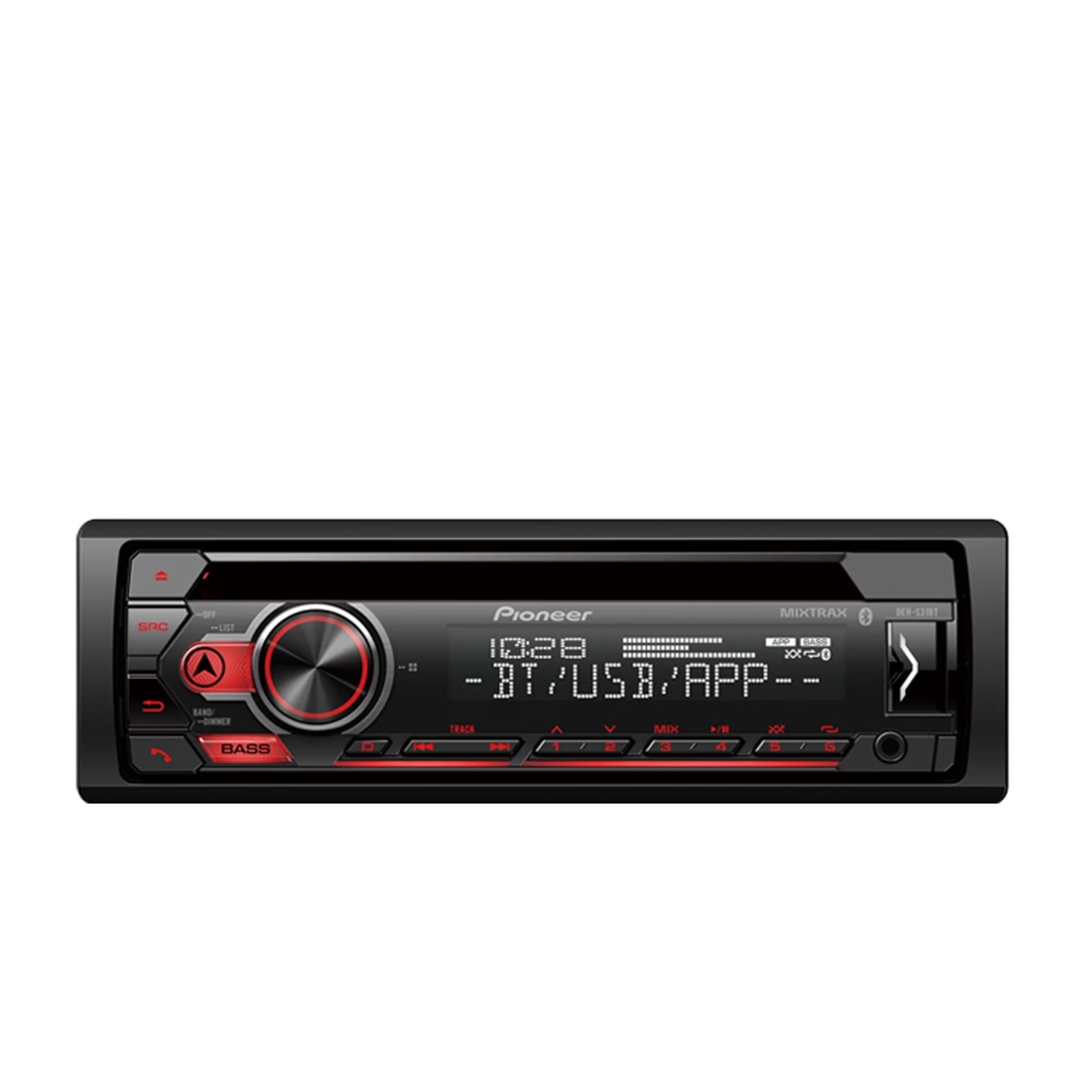 Pioneer DEH-S31BT In-dash - Pioneer Smart Sync App, Bluetooth® - Audio CD Receiv