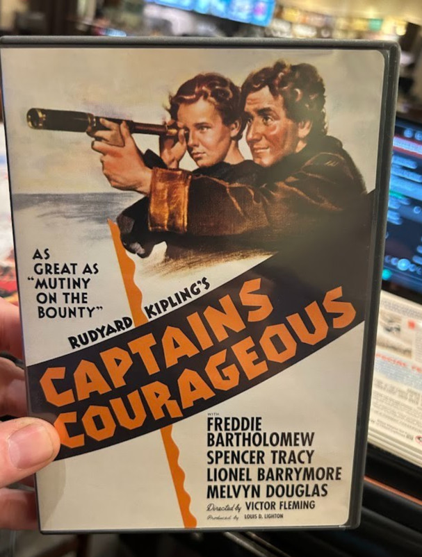 CAPTAIN COURAGEOUS - WARNER BROTHERS DVD CAPTAIN COURAGEOUS - WARNER BROTHERS DVD