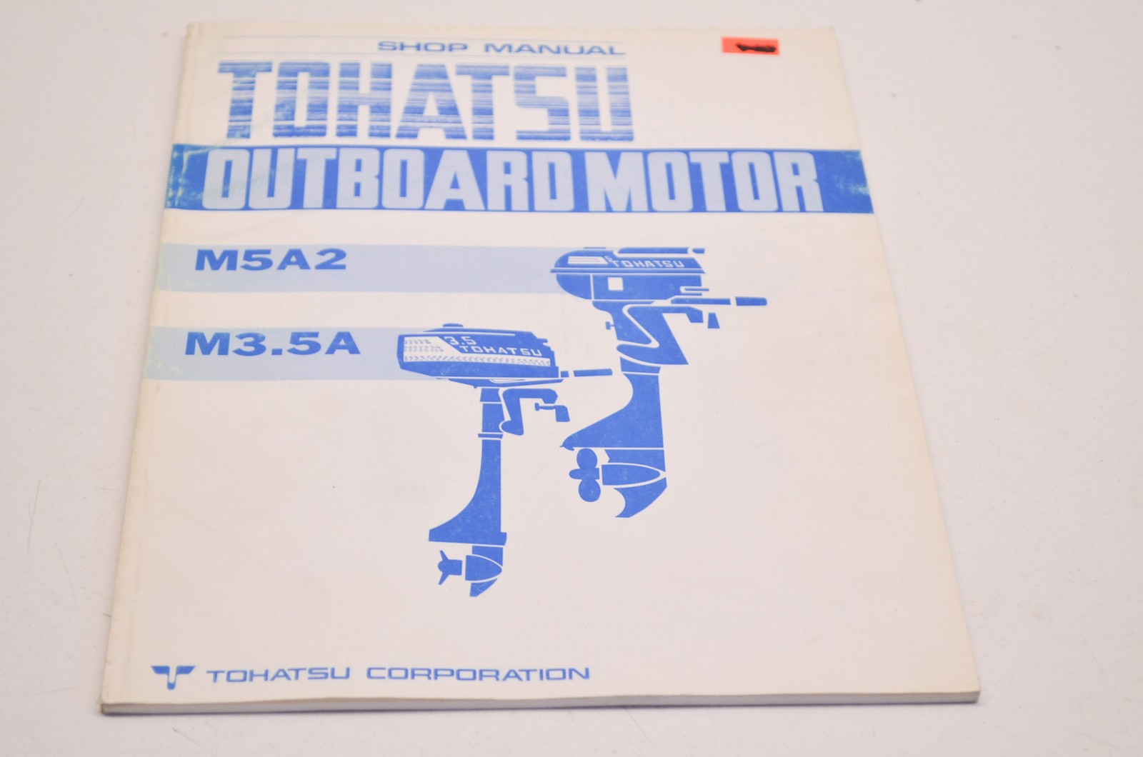 Tohatsu Outboard Motor Shop Manual M5A2, M3.5A NOS