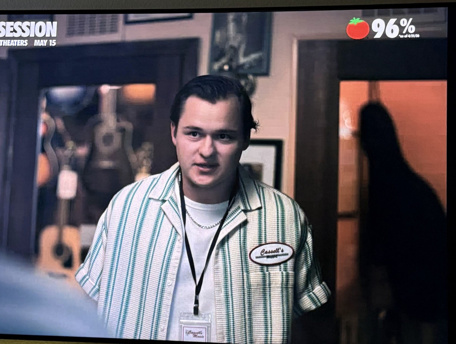 Obsession Movie Shirt Patch from Cassell's Music Filming Location - Irons On Obsession Movie Shirt Patch from Cassell's Music Filming Location - Irons On