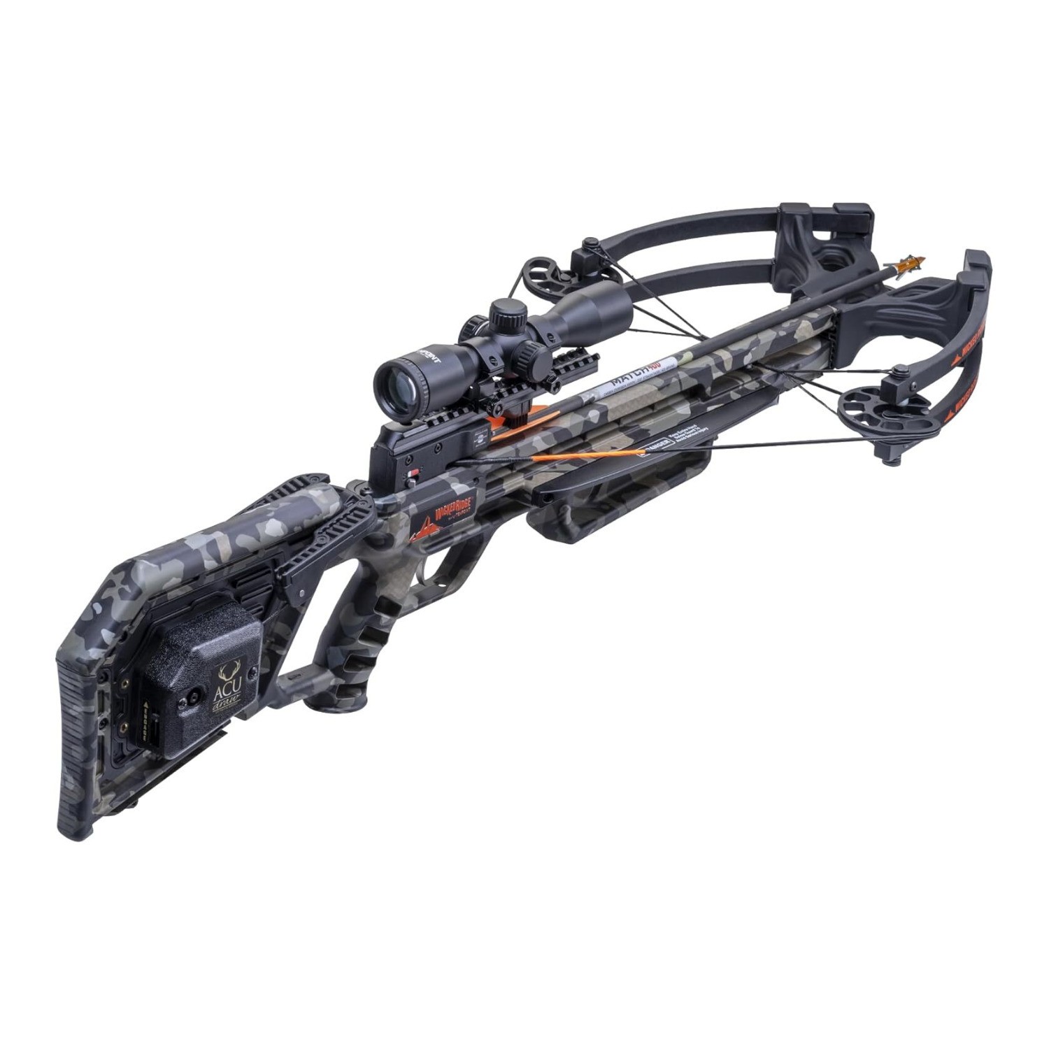 Wicked Ridge Commander 400 Crossbow Peak XT 400 FPS with ACUdraw Scope Package