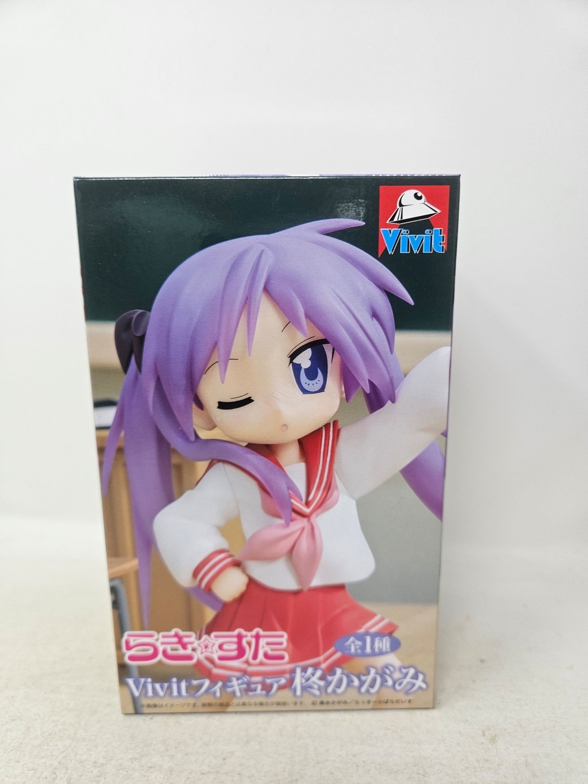 Vivit Lucky Star Kagami Hiiragi Vivit Figure Anime New Boxed US Seller