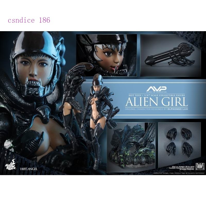 1/6 Hot Toy HT HAS002 Hot Angel Alien Girl Action Figure IN STOCK Christmas Gift