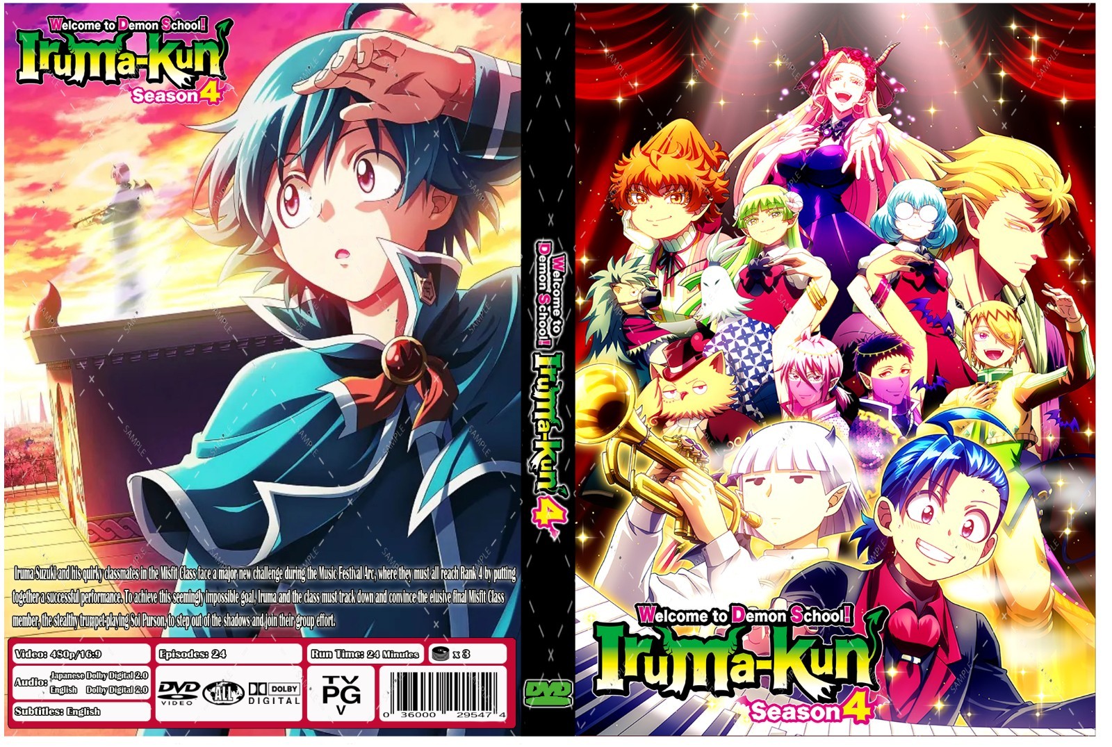 Welcome to Demon School Iruma Kun Anime Season 4 Dual Audio English/Japanese Welcome to Demon School Iruma Kun Anime Season 4 Dual Audio English/Japanese