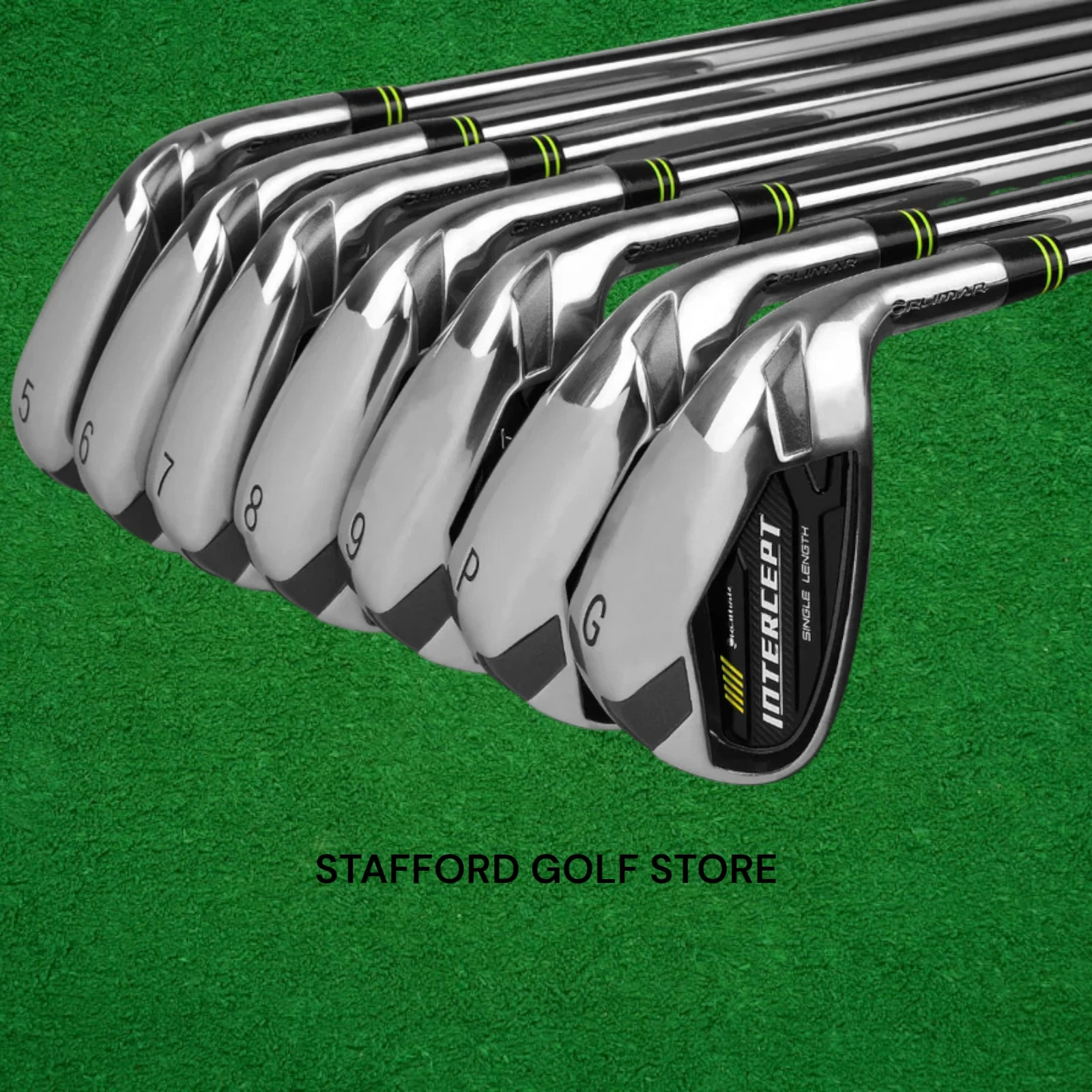 Orlimar Intercept Single Length Iron Set 5-GW Mens RH Graphite Shafts A-Flex Orlimar Intercept Single Length Iron Set 5-GW Mens RH Graphite Shafts A-Flex
