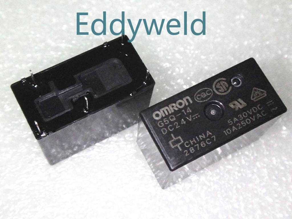 50pcs 5pins 24VDC G5Q-14-DC24V 10A 250VAC OMRON Relay 50pcs 5pins 24VDC G5Q-14-DC24V 10A 250VAC OMRON Relay