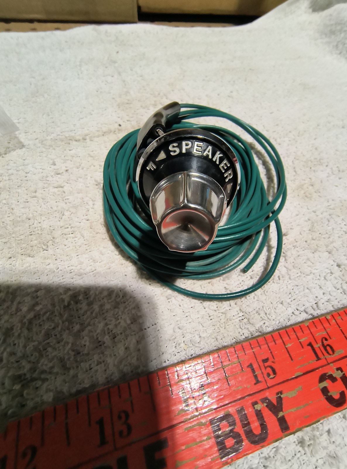 1958 Chevrolet Impala Rear Speaker Fader Switch With The Knop 1958 Chevrolet Impala Rear Speaker Fader Switch With The Knop