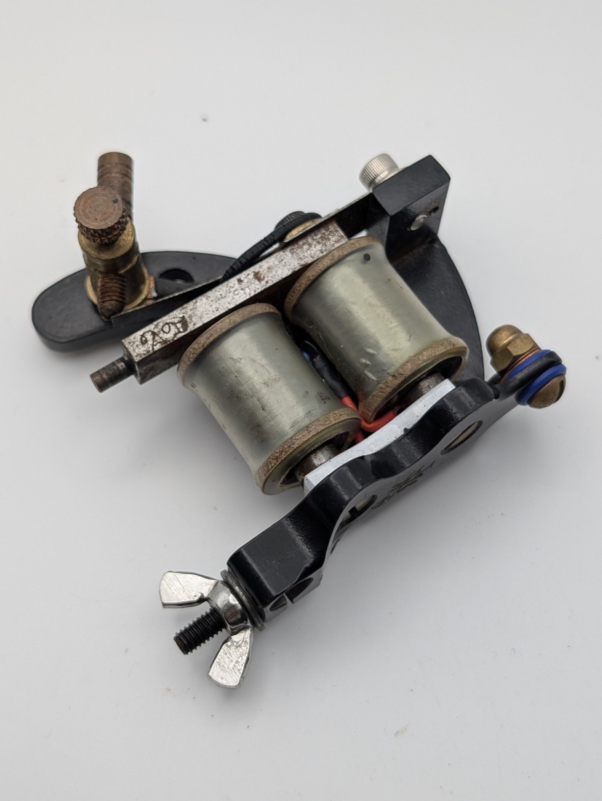 Custom Boutique Coil Tattoo Machine - Handmade #6 \'13 - Untested / AS-IS