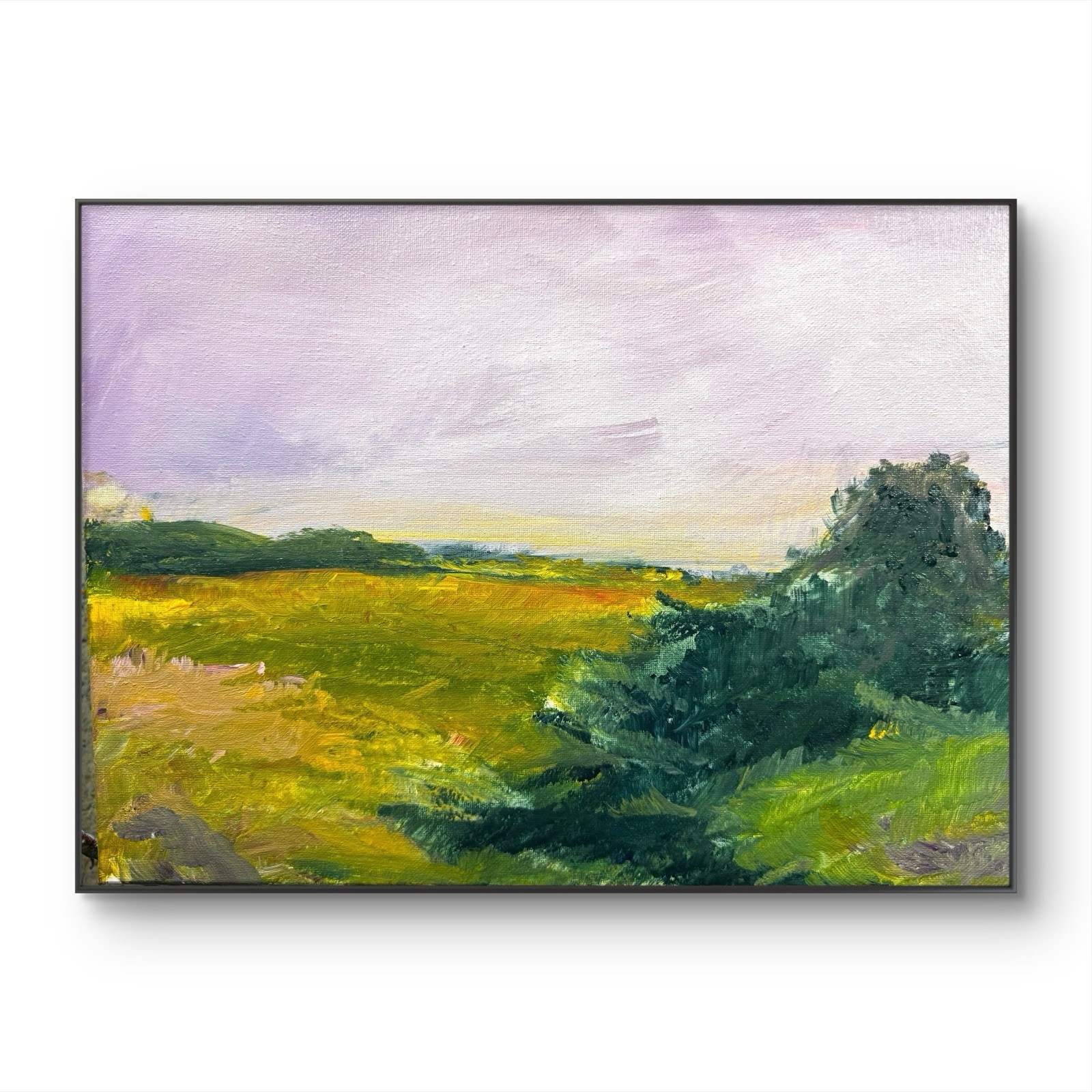 SAMATOWIC Landscape 12x16 Abstract Expressionism Signed Original Fine Art 740