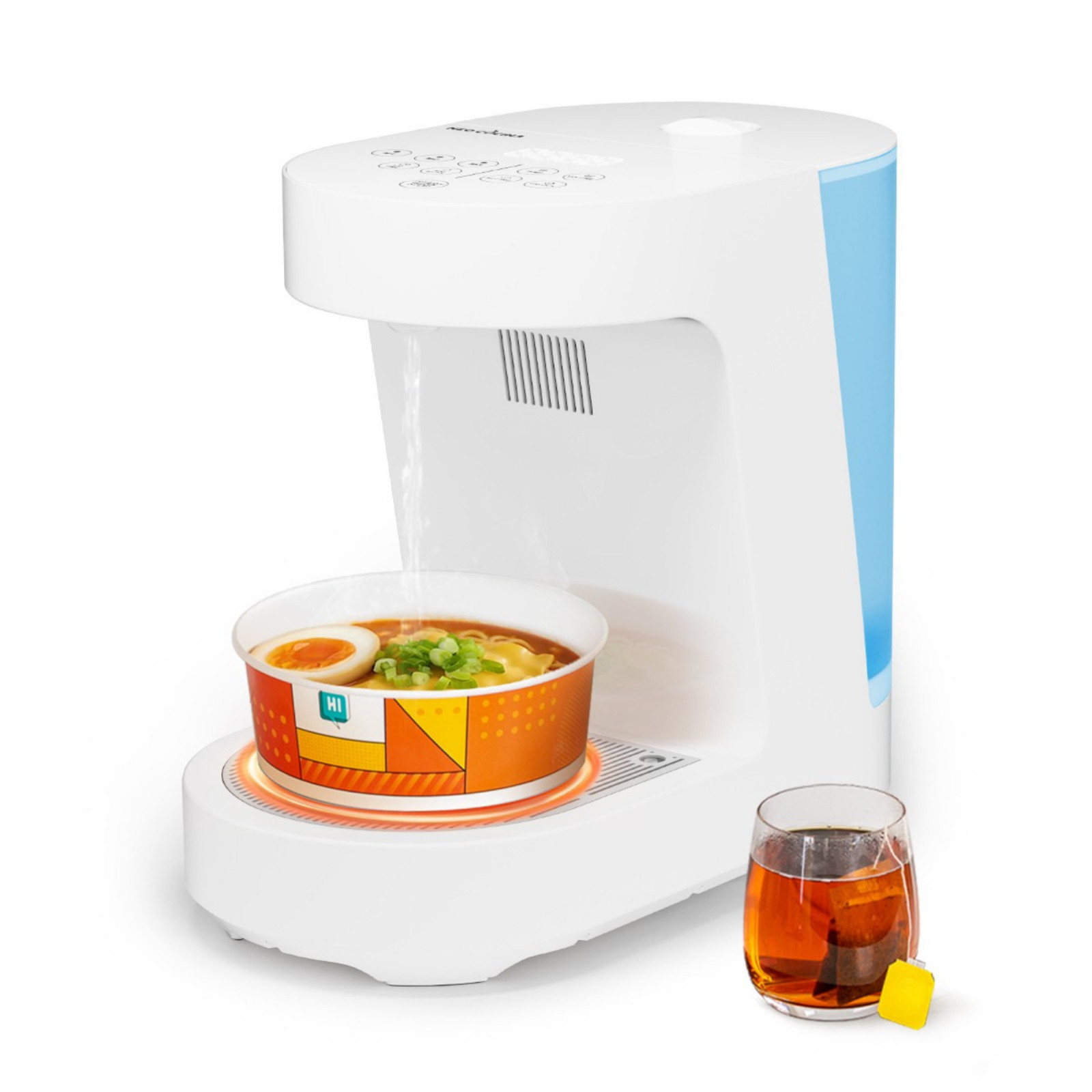 NEO CUCINA Automatic Ramen Cooker Instant Hot Water Dispenser 2-in-1 Countertop