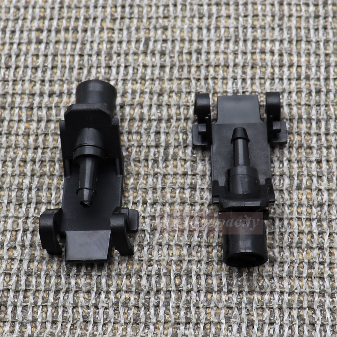 2Pcs Front Windshield Washer Wiper Spray Nozzle Kit Fit New Acur 76810-TK4-A11 2Pcs Front Windshield Washer Wiper Spray Nozzle Kit Fit New Acur 76810-TK4-A11