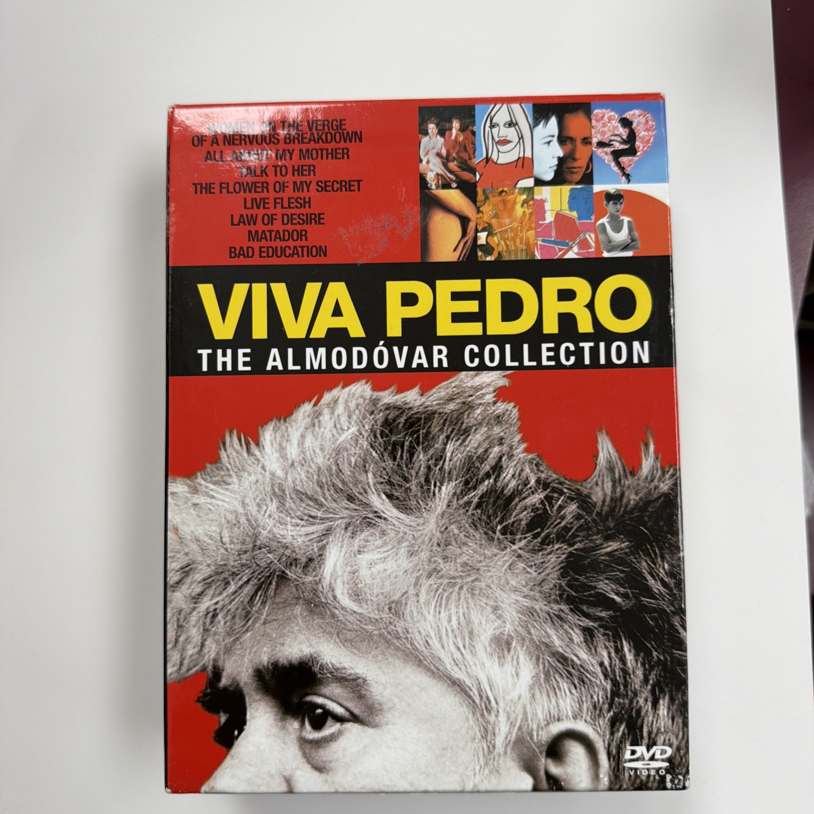 Viva Pedro: The Almodóvar Collection DVD 9-Disc Set with 8 Collectible postcards Viva Pedro: The Almodóvar Collection DVD 9-Disc Set with 8 Collectible postcards