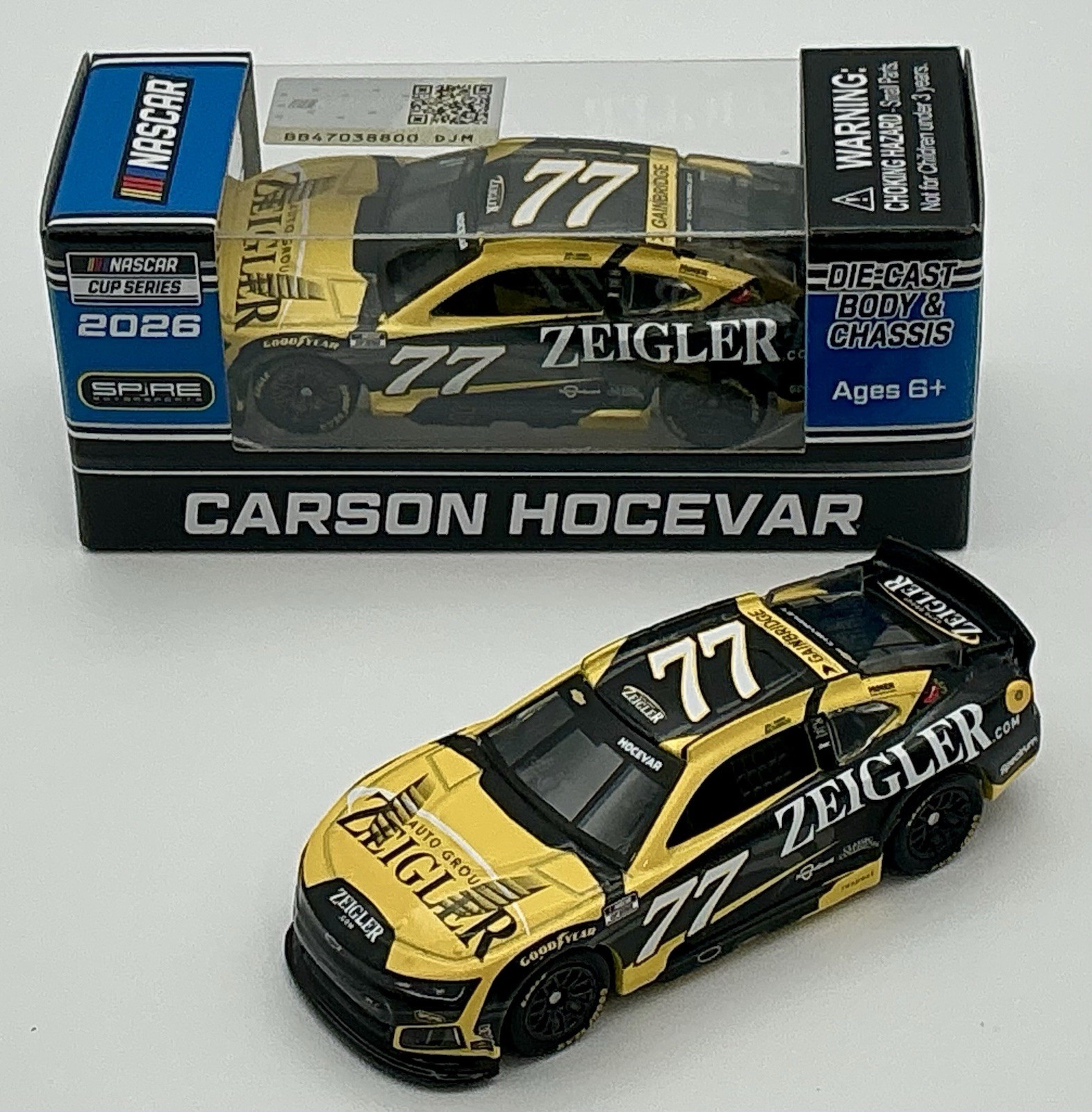 2026 1/64 #77 Carson Hocevar “Zeigler Auto Group” Chevrolet Ltd. Edition SDShip