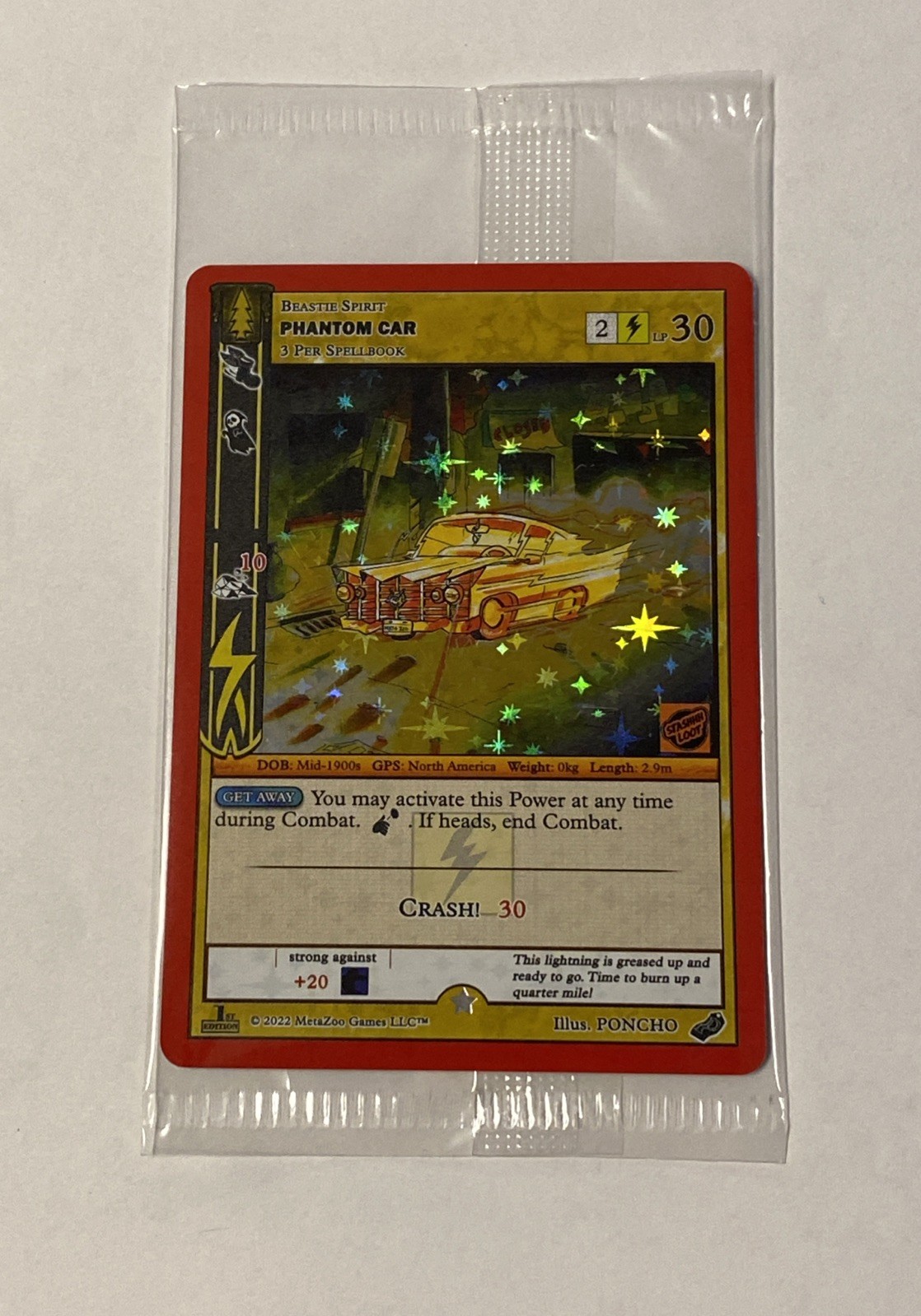 (x1) MetaZoo Phantom Car Collect-A-Con - Stashhh Loot Promo Card Sealed (x1) MetaZoo Phantom Car Collect-A-Con - Stashhh Loot Promo Card Sealed