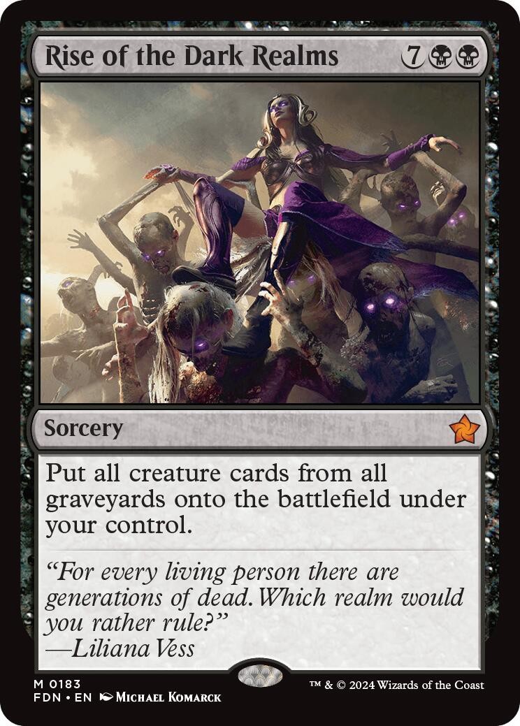 Rise of the Dark Realms - 183 - NM - Foundations Rise of the Dark Realms - 183 - NM - Foundations