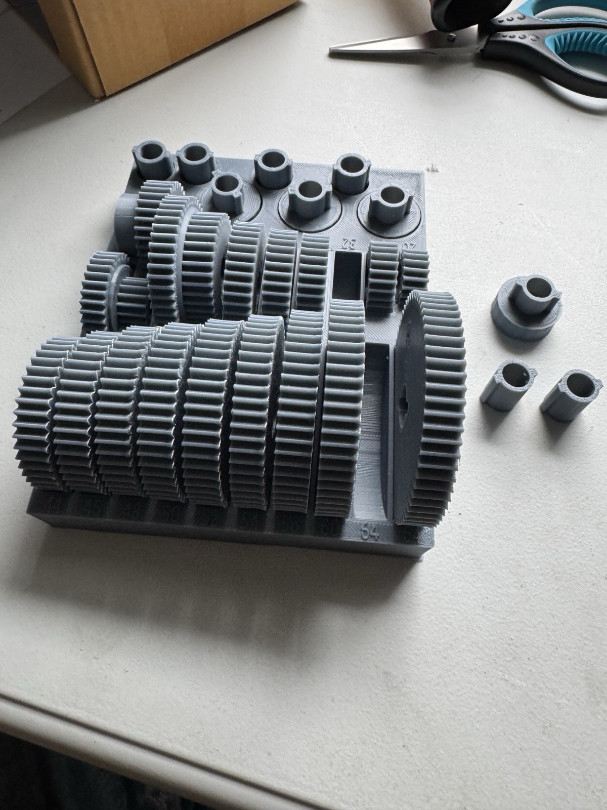 Atlas 618 Lathe Craftsman 109 Gear Set Gears/Spacers &Tray & Thread Protector