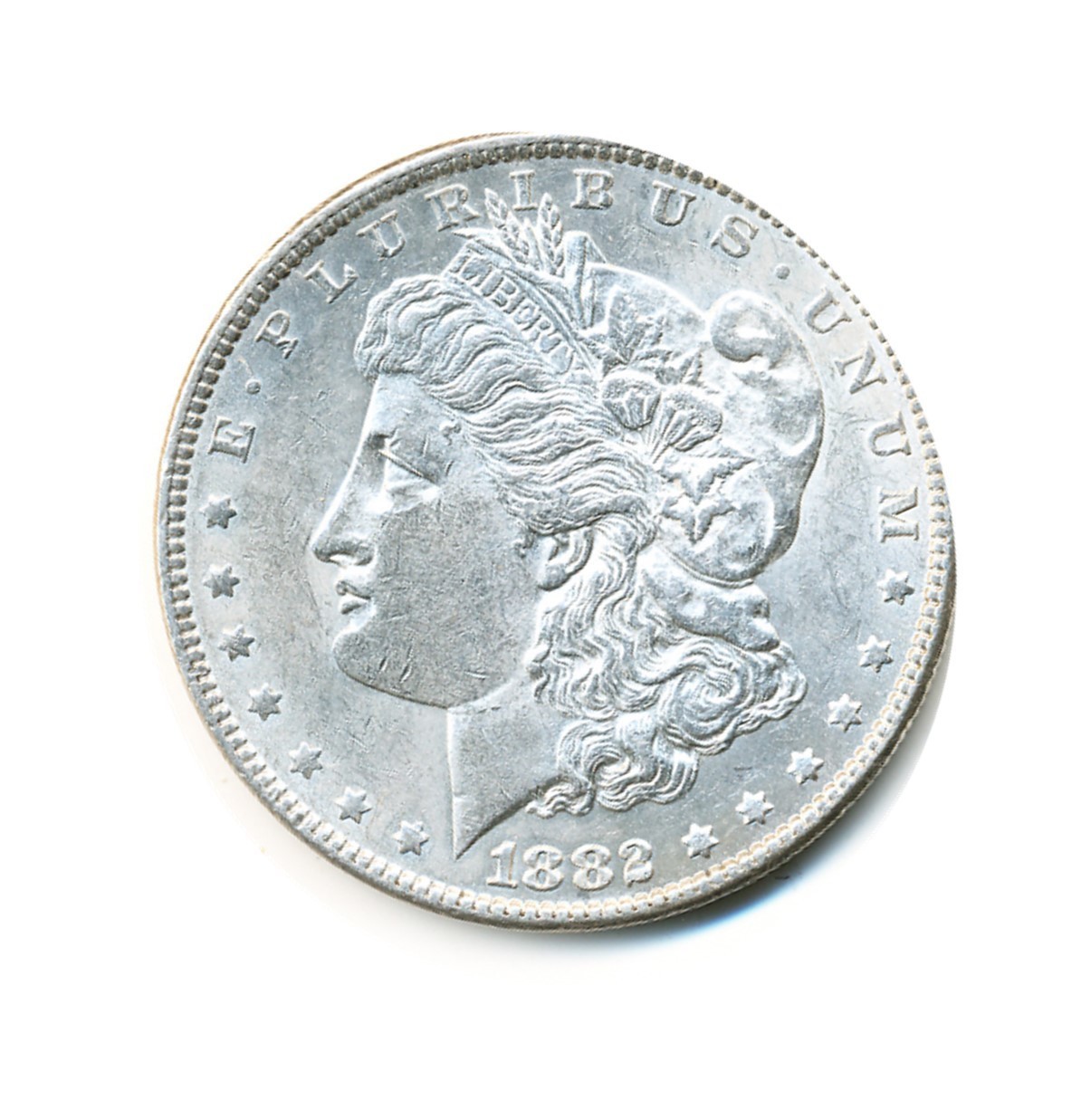 US Coin  1882P  Morgan Dollar  BU / AU................C30036