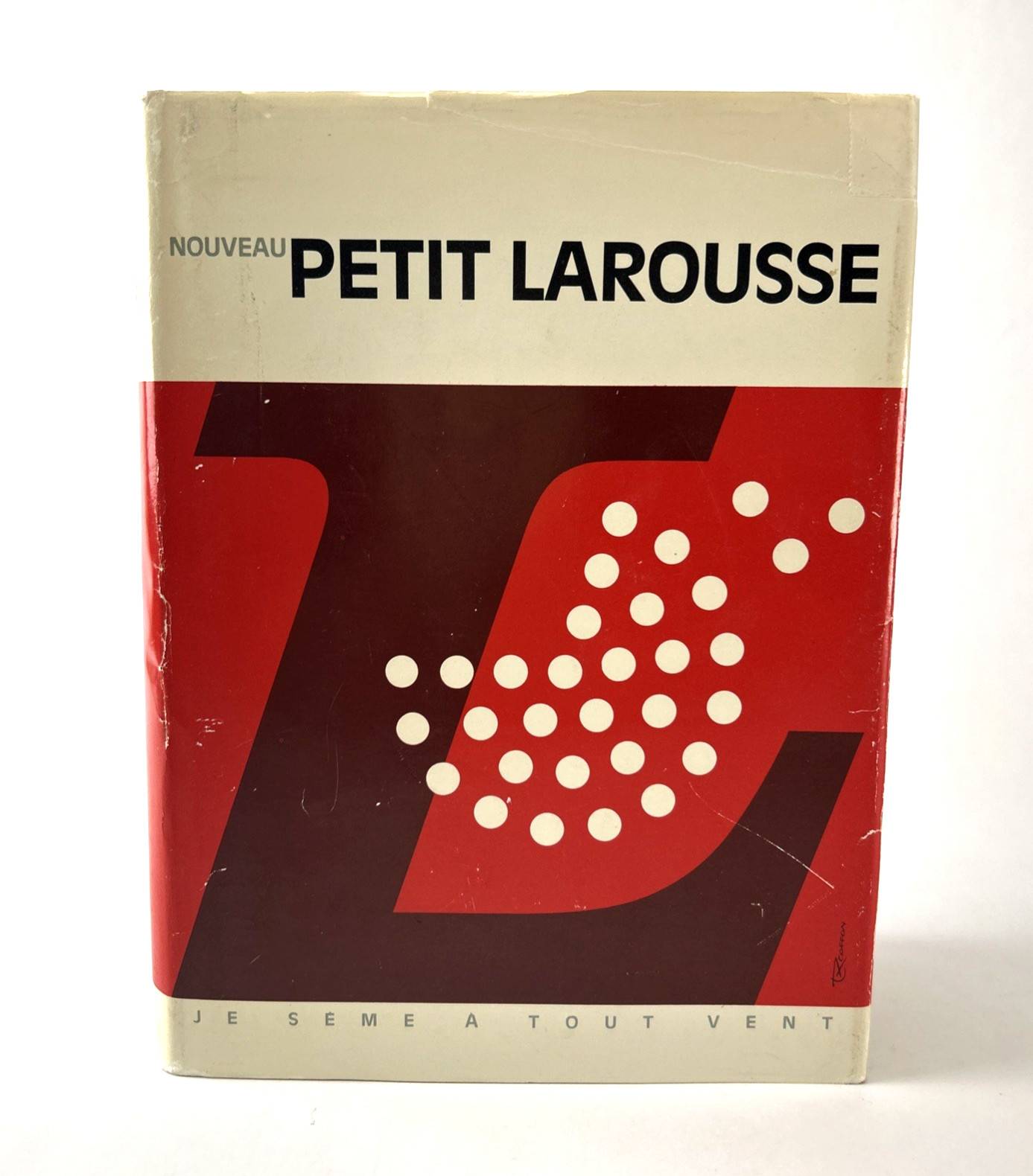 Petit Larousse Illustre French Encyclopedic Dictionary 1972 - Vintage French