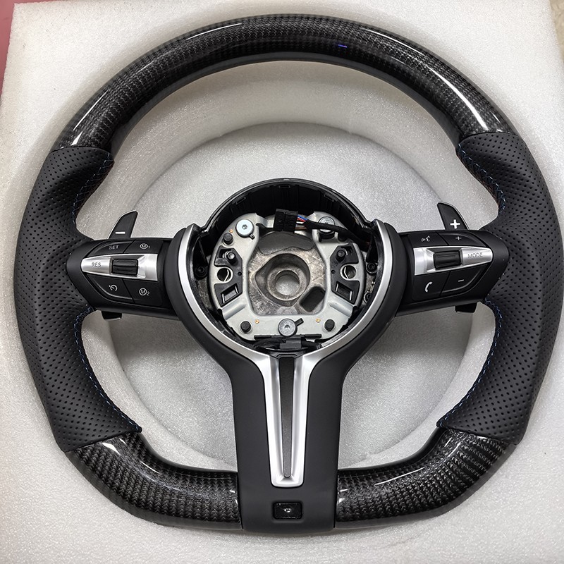 For BMW F30 F32 F20 F87 F80 F82 F21 F22 M2 M3 M4 Carbon Fiber Steering Wheel HOT