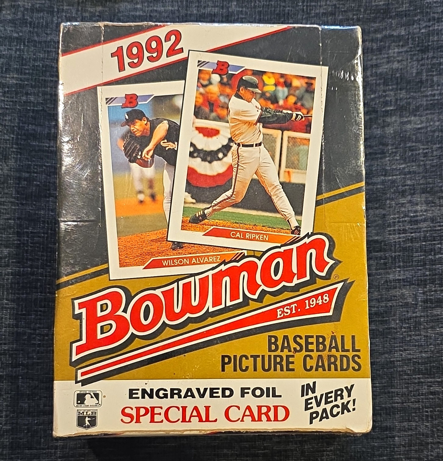 Bowman 1992 Bowman MLB Baseball Sealed Box 36 Packs