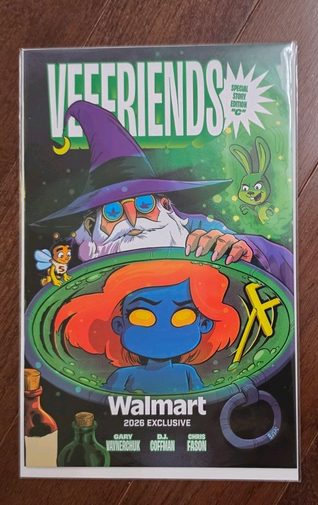 2026 NYCC Veefriends Exclusive Comic Walmart NY Comic Con. Brand New Sealed 2026 NYCC Veefriends Exclusive Comic Walmart NY Comic Con. Brand New Sealed