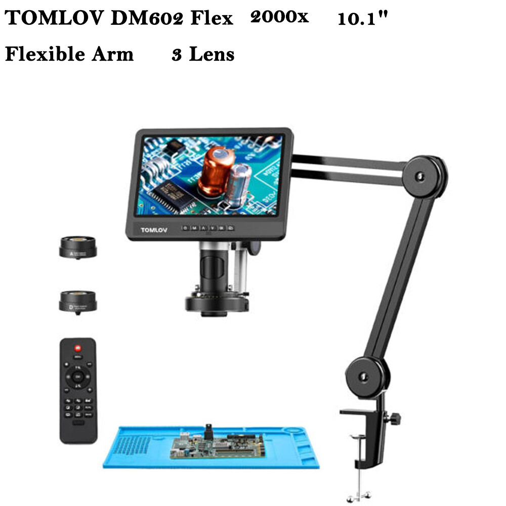 TOMLOV Digital Microscope Coin Microscope Magnifier Soldering Microscope USed TOMLOV Digital Microscope Coin Microscope Magnifier Soldering Microscope USed