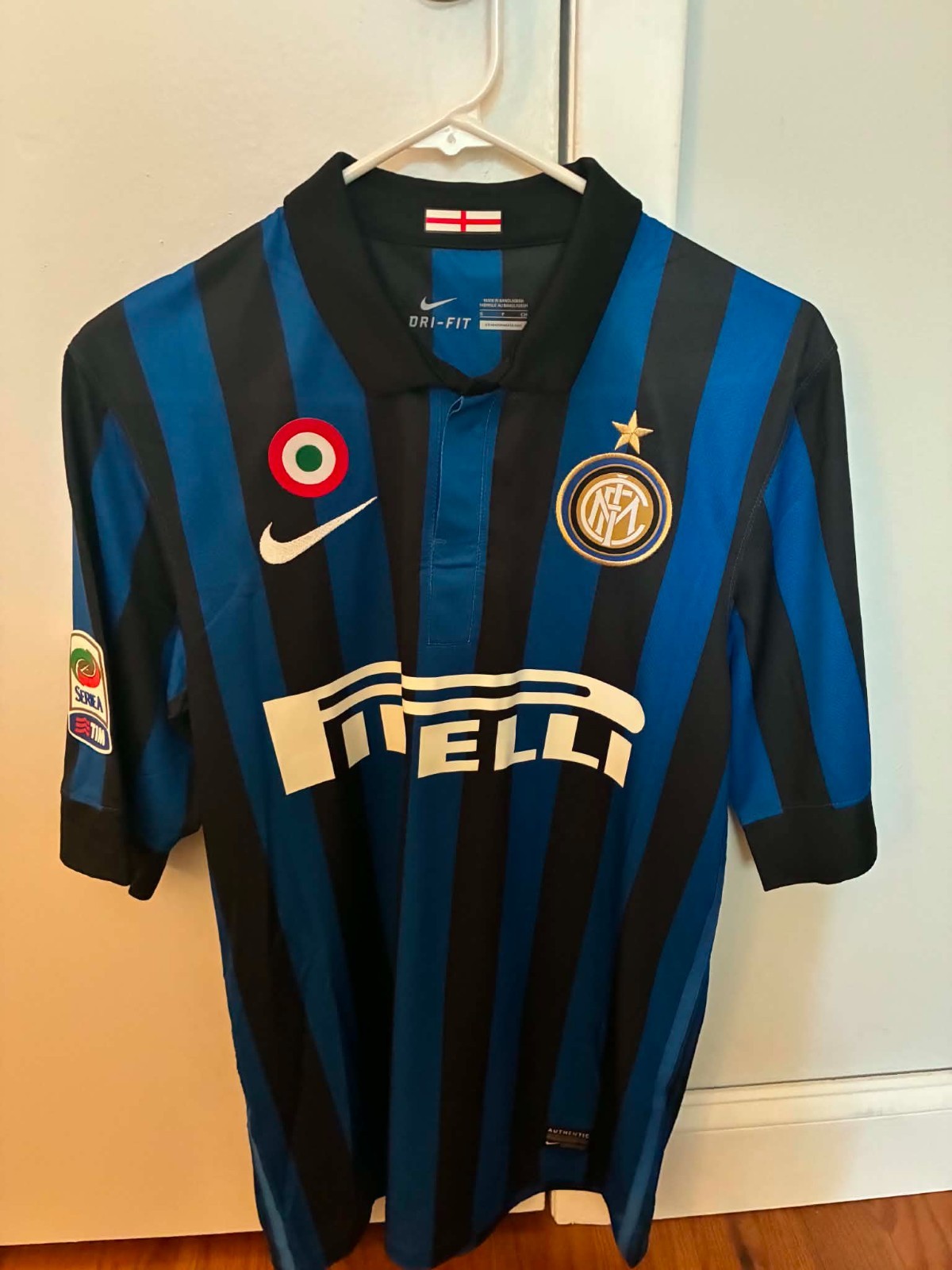 Inter Milan 2011-2012 Authentic Jersey Size Small Nagatomo #55