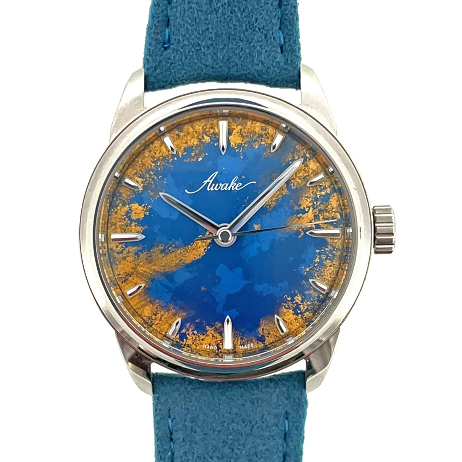 Awake Son Mai Frosted Leaf Royal Blue Watch 38mm Limited