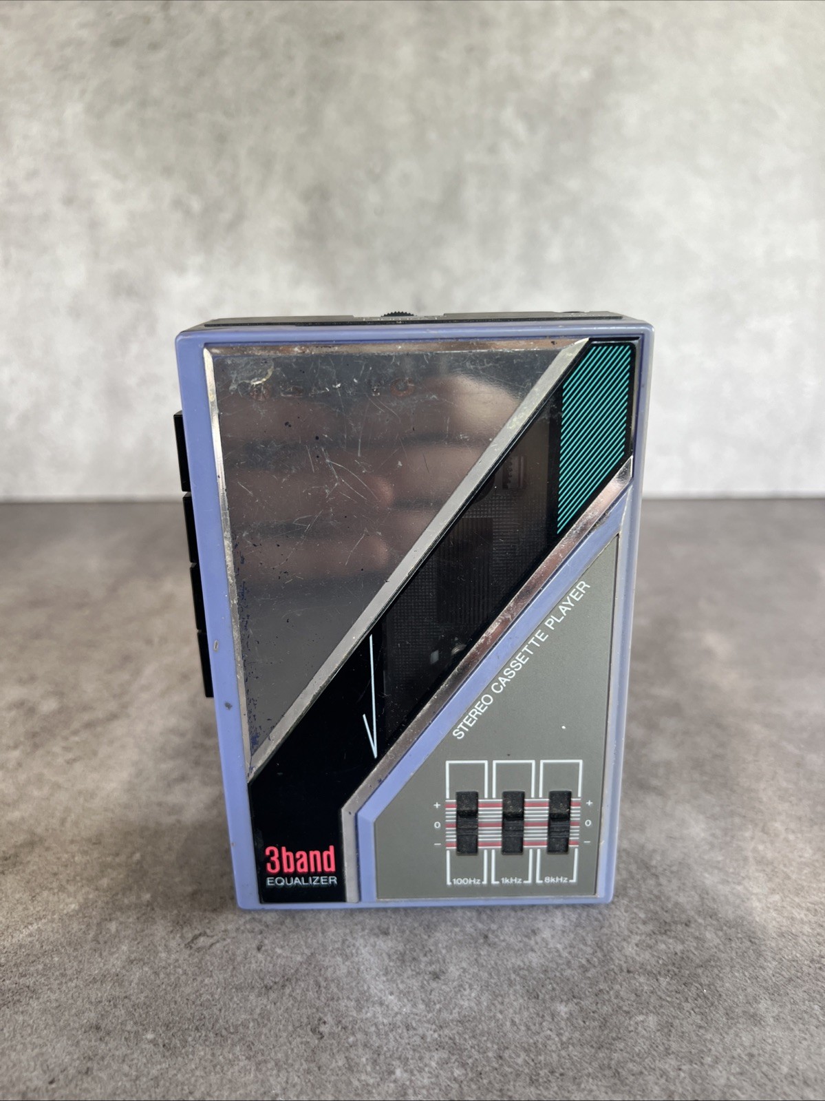 SANYO M GP24 Stereo Cassette Player & 3 BAND EQ M GP24, Tested Retro Lavender SANYO M GP24 Stereo Cassette Player & 3 BAND EQ M GP24, Tested Retro Lavender