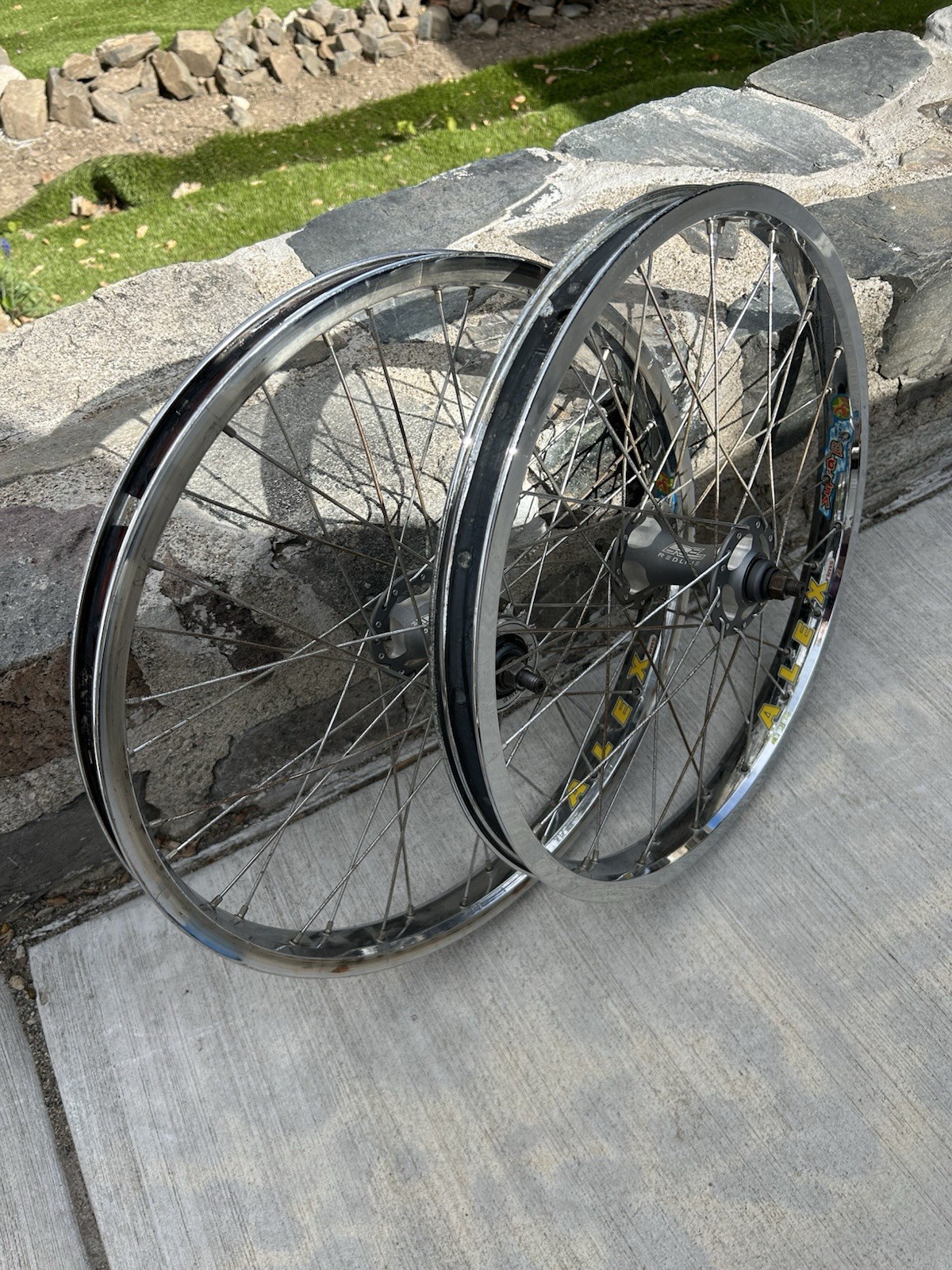 Redline Hubs W/ Alex Supra B Rims Redline Hubs W/ Alex Supra B Rims