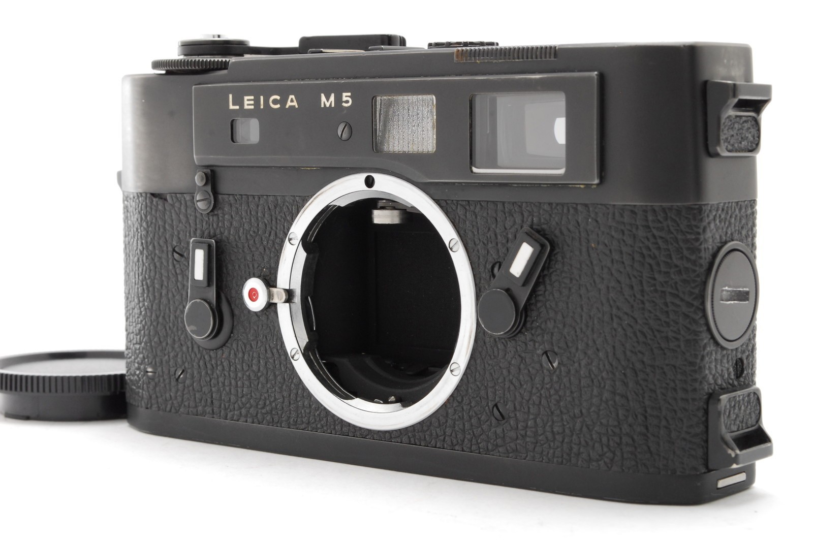 Late 3 Lug Meter Works [EXC +5] Leica M5 Black 35mm Rangefinder From JAPAN