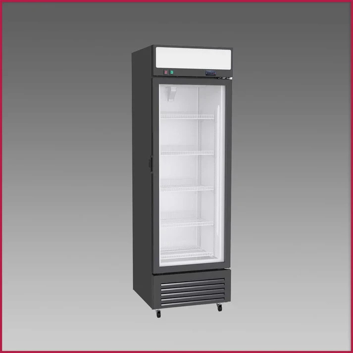 Oliver Commercial 12 Cubic Foot Glass Door Ice Cream Freezer Merchandiser GDM12F Oliver Commercial 12 Cubic Foot Glass Door Ice Cream Freezer Merchandiser GDM12F