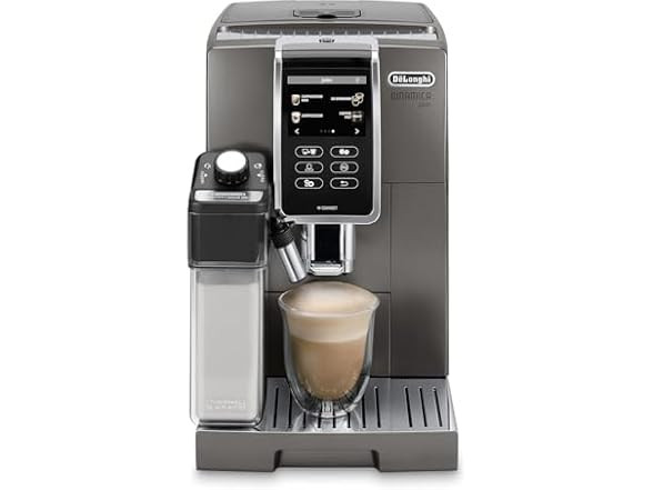 DE\'LONGHI DINAMICA PLUS ECAM37095TI CONNECTED AUTOMATIC ESPRESSO MACHINE DE\'LONGHI DINAMICA PLUS ECAM37095TI CONNECTED AUTOMATIC ESPRESSO MACHINE