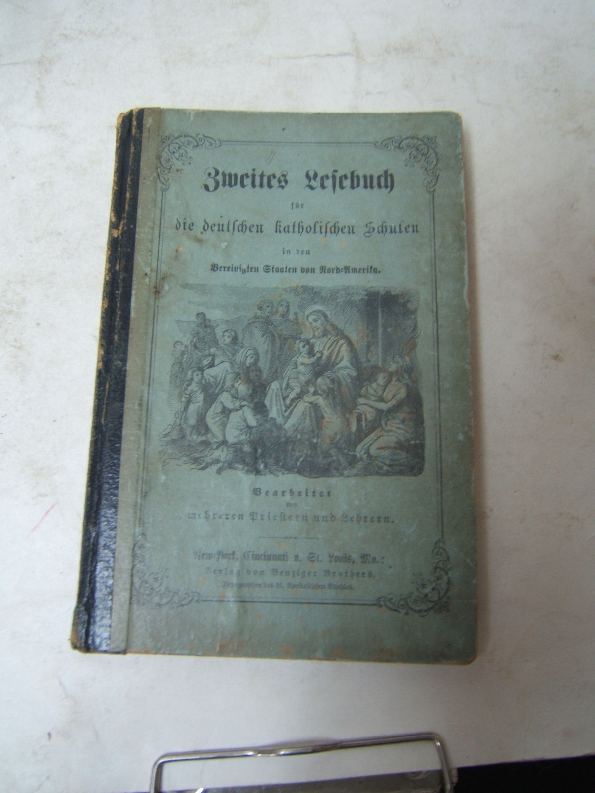Zweites Lesebuch fur Die Deutschen Katholischen Schulen 1873 Von Brenziger Bros
