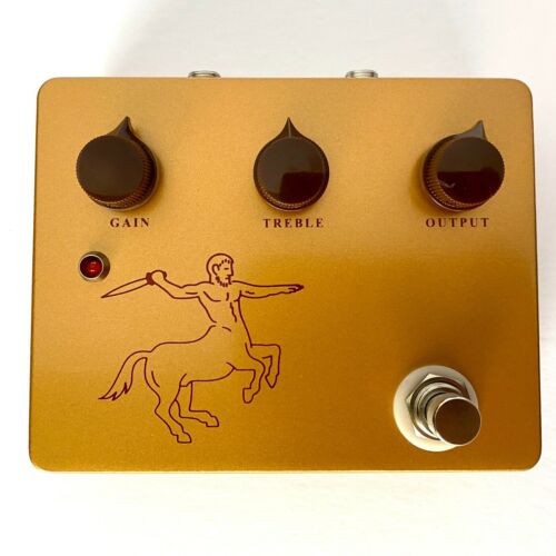 New Upgrade Overdrive Gold Horse Amazing Boost Guitar Effect Pedal Gain Treble 