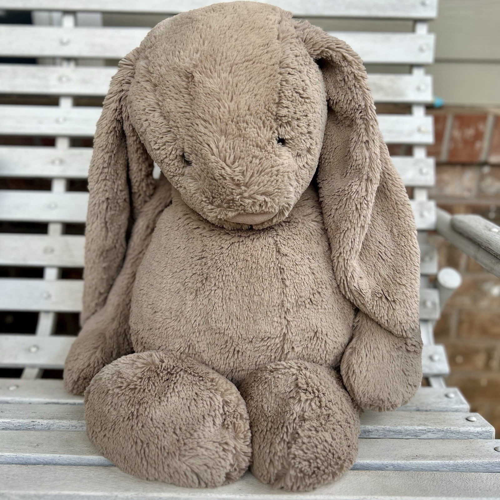 Jellycat Really Big Bashful Beige Bunny Plush Toy 28” Good Condition Jellycat Really Big Bashful Beige Bunny Plush Toy 28” Good Condition