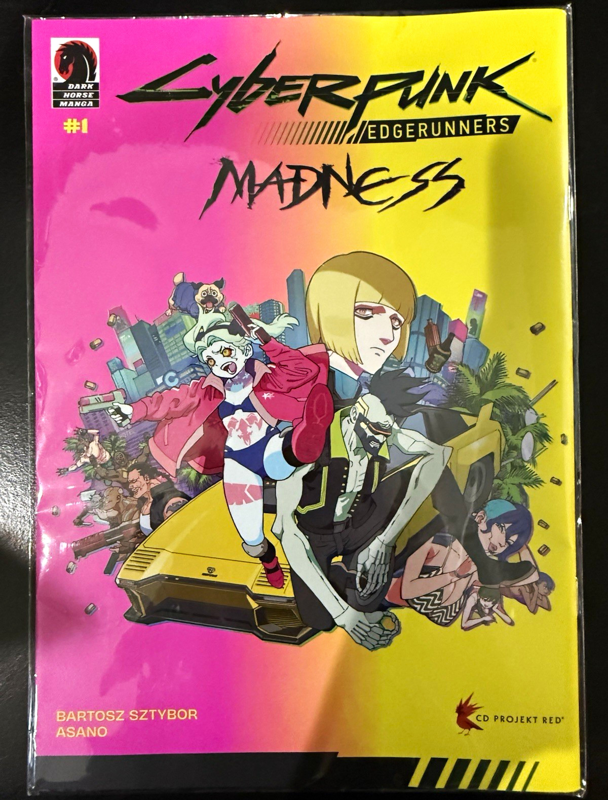 Cyberpunk Edgerunners Madness #1 Dark Horse single issue Factory Sealed SDCC25