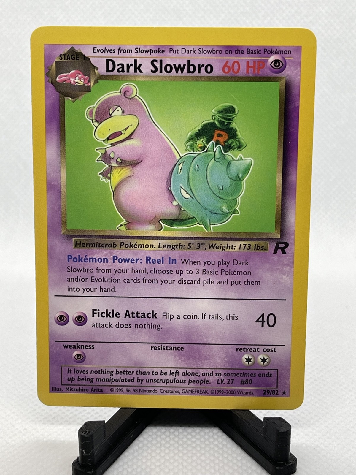 Dark Slowbro 29/82 Team Rocket Regular Dark Slowbro 29/82 Team Rocket Regular