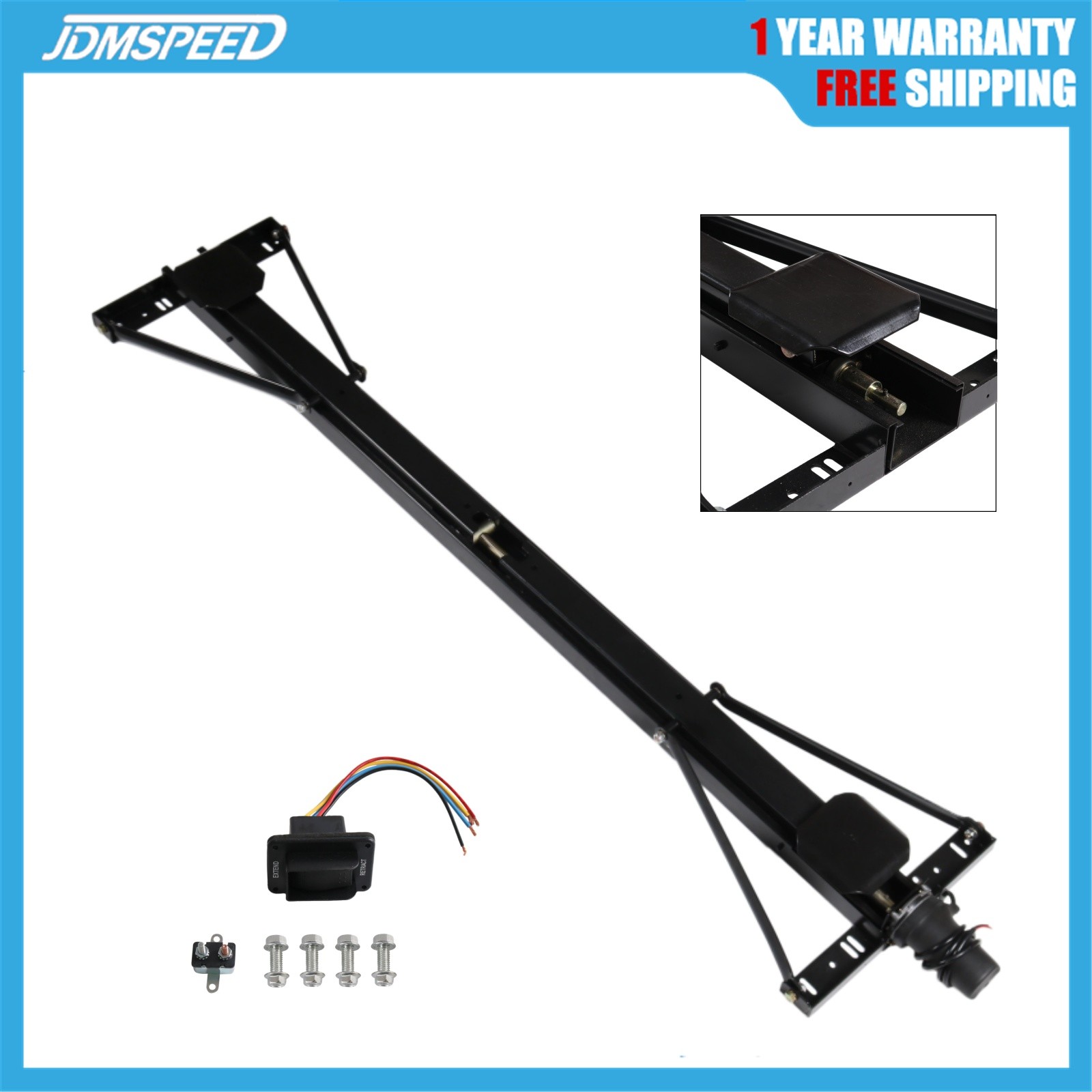 Universal Black Rear Trailer Stabilizer Jack Stand Stabilizer Jack Kit 298707 Universal Black Rear Trailer Stabilizer Jack Stand Stabilizer Jack Kit 298707
