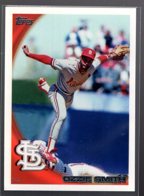 A6550- 2010 Topps #403B Ozzie Smith SP - NM-MT